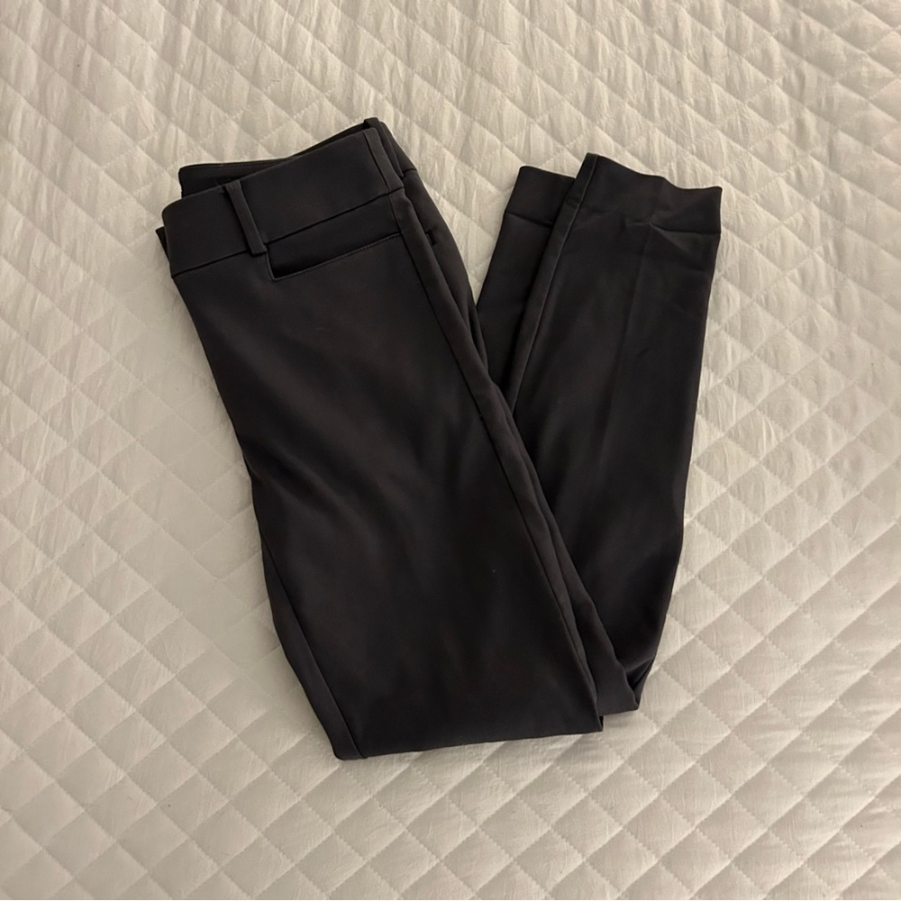 Loft, blue/grey skinny dress pants. Size 0.